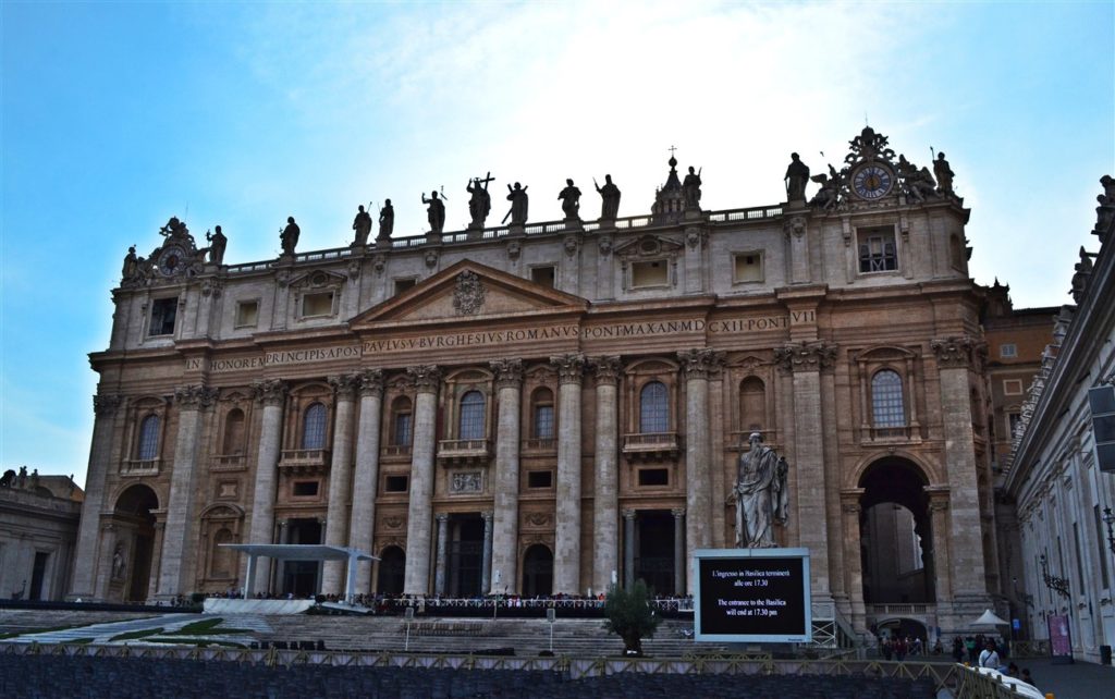 Facade of St. Peter's