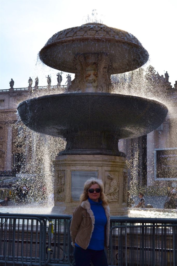 Fountains in the square