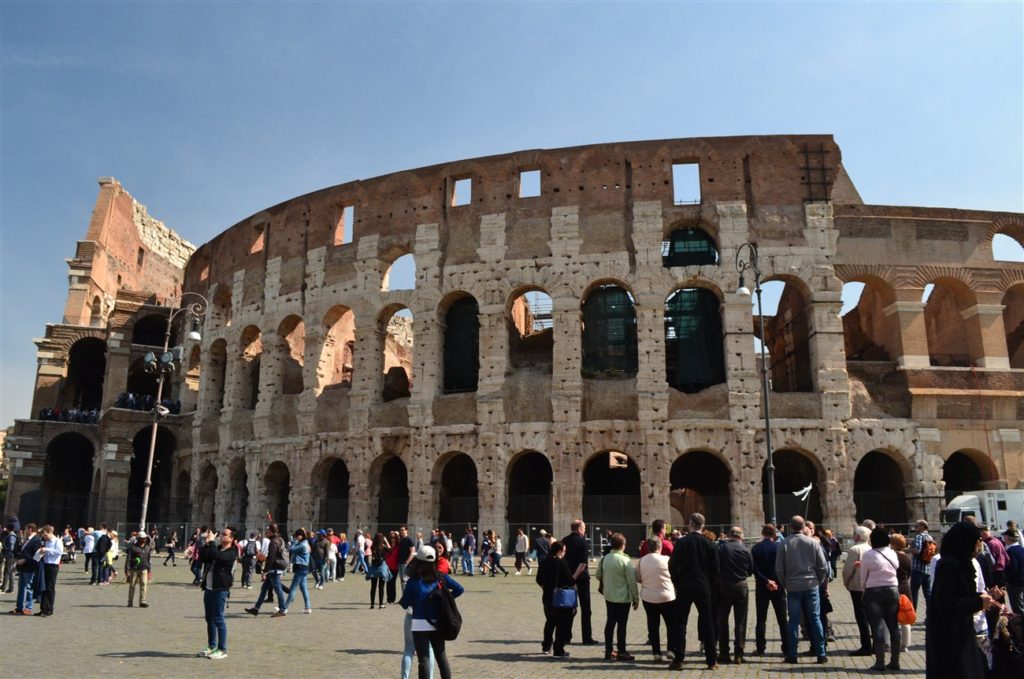 The Colosseum from a different angle