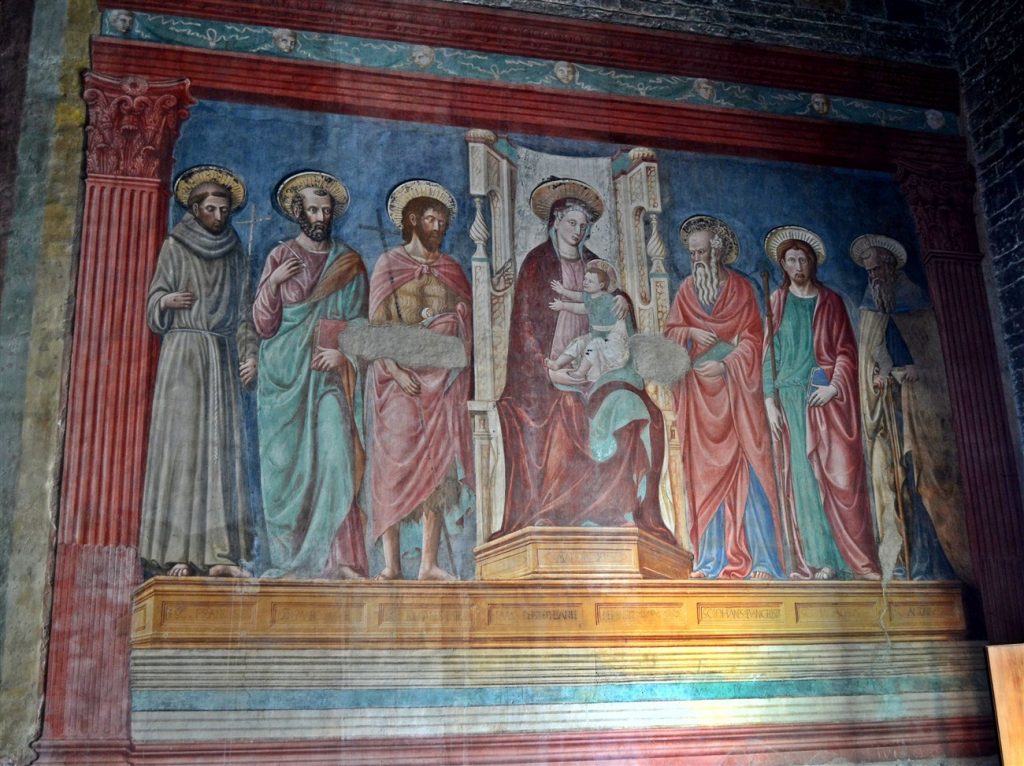 Interior fresco